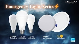 Introducing WELLMAX Emergency Light Series⚡