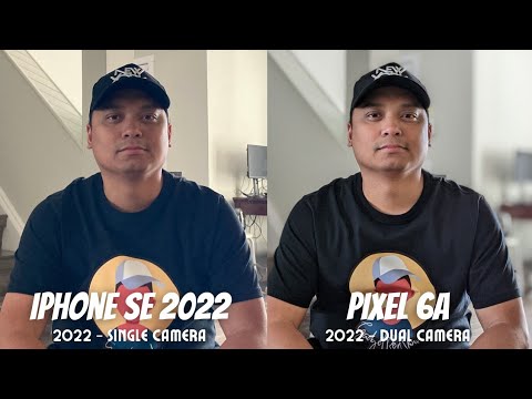 Pixel 6a vs iPhone SE 2022 camera shootout! Who will win?