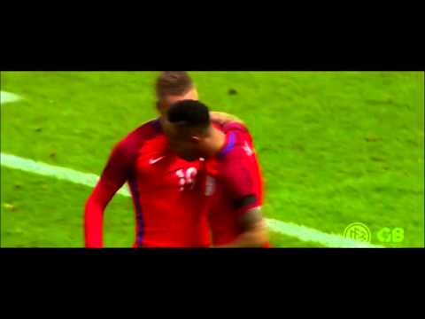 Jamie Vardy - Amazing Backheel Goal vs Germany | HD