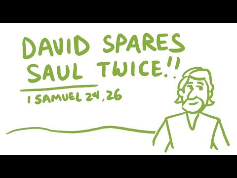David Spares Saul Twice Bible Animation (1 Samuel 24, 26)
