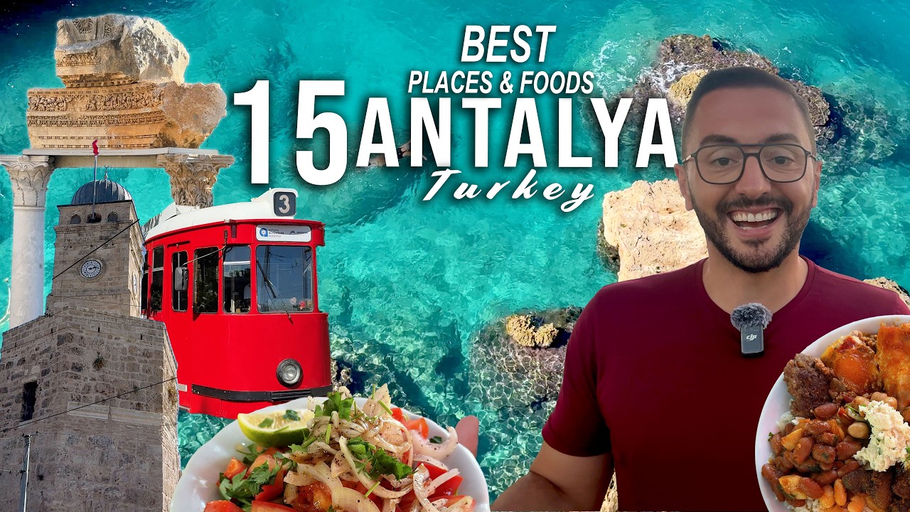 ANTALYA, TURKEY | 15 INCREDIBLE Things to See & Eat in Antalya!