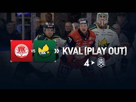 Play Out 4:7: Västervik vs. Östersund - Highlights 18/3