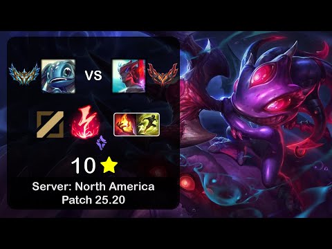 Fizz Mid vs Yone - NA Challenger - Patch 25.20