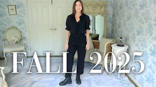 Ten-Item Wardrobe Fall 2025