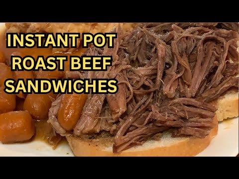 INSTANT POT ROAST BEEF SANDWICHES