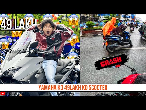 || 49 Lakh ko scooter😱|| Yamaha bike mela 2024❤️|| new bag in home✊