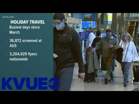 Days before Christmas, Austin’s airport sees busiest days since start of pandemic | KVUE