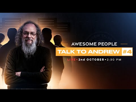 Awesome people talk to Andrew #4