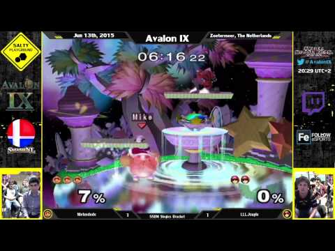 Avalon IX - Nintendude (IC) Vs LLL.Jeapie (Cpt. Falcon) - SSBM Singles Bracket Losers Quarter Final