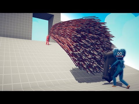 HUGGY WUGGY MIRROR SHIELD vs EVERY GOD - TABS | Totally Accurate Battle Simulator