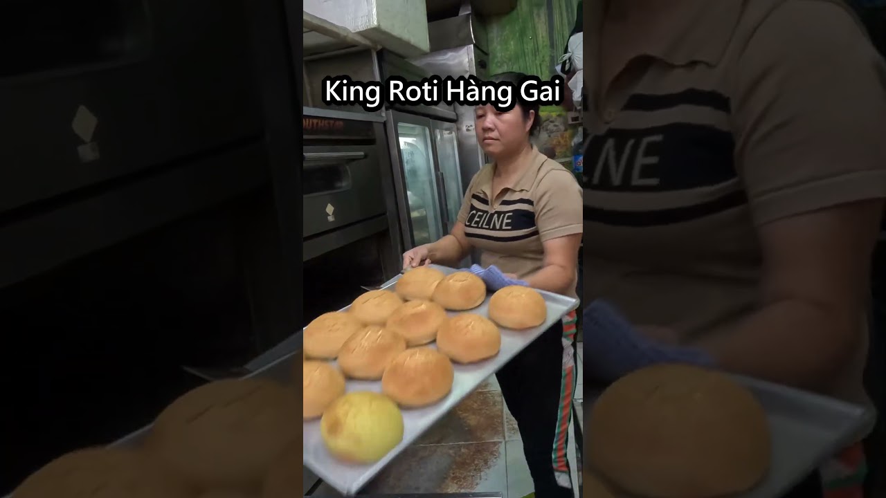 King Roti Bread in Hanoi, Vietnam