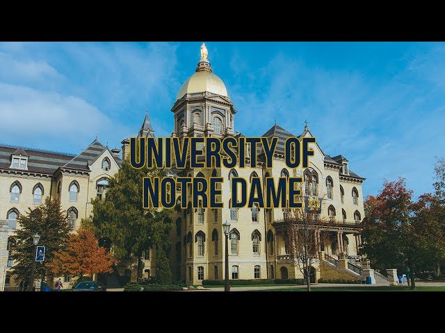 Notre Dame University vidéo #1