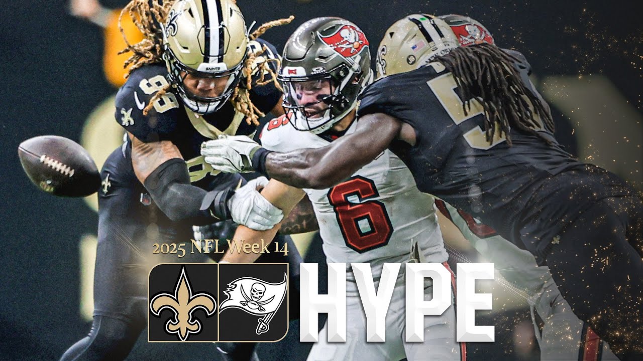 GET HYPE for Saints at Buccaneers | 2025 NFL Week 14