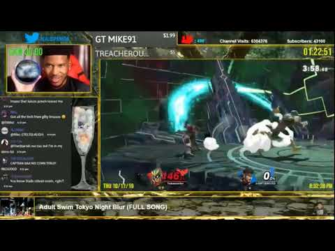 LTG (Dale Wilson) gets knee’d and FALCON PUNCHED by his moderator. Quits lobby match and un-friends