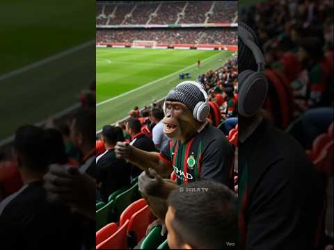 مبارة الجيش الملكي والأهلي المصري 1-1 🤮😂 #ai #morocco #egypt #rabat