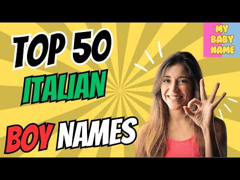 Looking for a Cool Italian Name for Your Baby Boy?