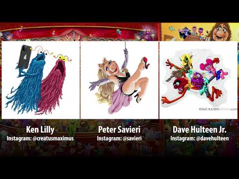 The Great Muppet Mural Time Lapse Artists