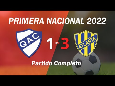Quilmes vs. Atlanta | Primera Nacional 2022 Fecha 17.