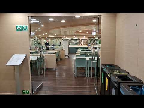 Fähre von Genua nach Palermo - Ich erkunde unser Schiff (03.04.2025)