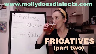 Fricatives (part two)- IPA and IPAs