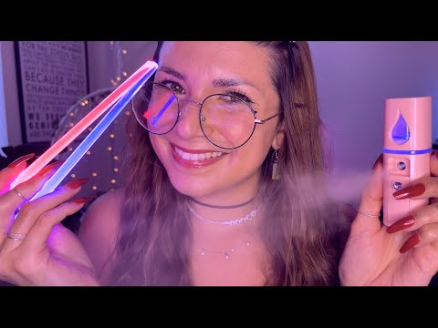 ASMR BEAUTY LAB 5 - Ich teste neue Beauty Produkte an dir (detaillierte Untersuchung, Skincare)