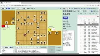 将棋実況配信で将棋倶楽部２４で初段めざします！アマ強豪の死闘！