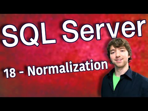 SQL Server 18 Intro to Normalization