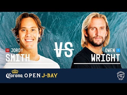 Jordy Smith vs. Owen Wright - Round of 16, Heat 1 - Corona Open J-Bay 2019