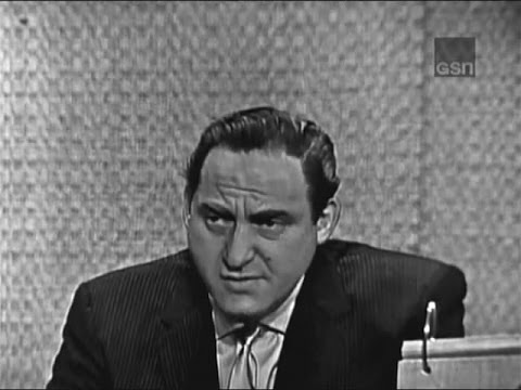 What's My Line? - Sid Caesar; Martin Gabel [panel] (May 19, 1963)