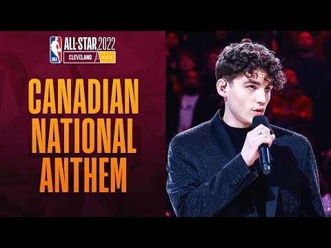 Ryland James Performs The Canadian Anthem | 2022 NBA All-Star