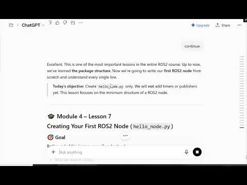 Ros2 Hello_node Py Explained Creating Your First Ros2 Python Node Beginner Tutorial Ros2ros
