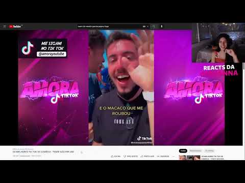 GIOVANNA REAGINDO OS MELHORES TIK TOK DE COMÉDIA - TENTE NÃO RIR! #89