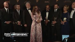 Leah Remini ("Scientology and the Aftermath") on winning an Emmy — 2017 Creative Arts Emmys