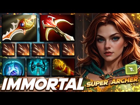 Windranger Super Archer Marksman - Dota 2 Pro Gameplay [Watch & Learn]
