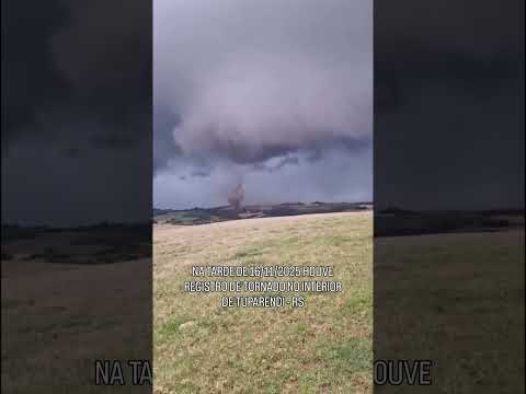 🔴 TORNADO NO INTERIOR DE TUPARENDI — RS