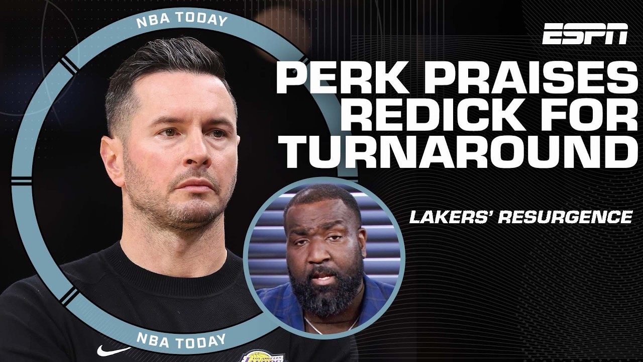 Kendrick Perkins gives JJ Redick his flowers 💐 ‘He's got the Lakers' attention!' | NBA Today