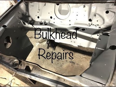 Classic Mini Clubman Budget Restoration - Lower Bulkhead Repair