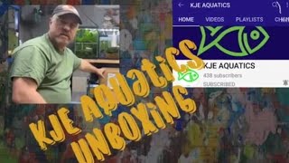 Unboxing of products from KJE Aquatics