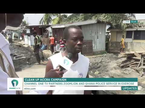 Channel One TV LIVE! Day 2 of Clean Up Accra 2026 Campaign