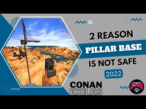 How To Raid A Pillar Base Without Bomb - Conan Exiles Tutorial | Don't Build A Pillar Base