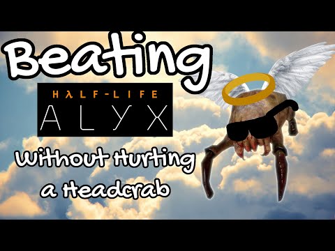 Can You Beat Half Life Alyx Without Hurting a Headcrab?