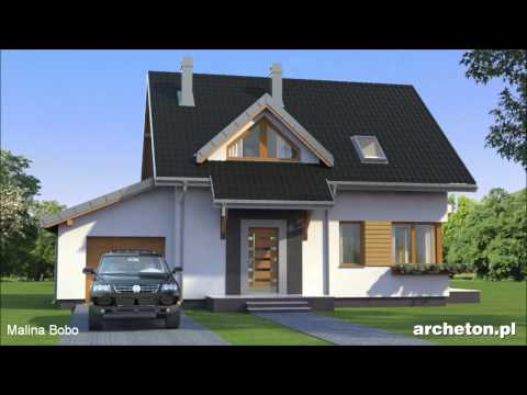 Projekt domu Malina Bobo- archeton.pl