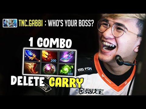 TNC.Gabbi ZEUS Mid - DELETING CARRY - Who's your boss?! DOTA 2