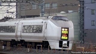preview picture of video '[さよなら651系スーパーひたち] JR East Series 651 K106＋K209 [February 7, 2013]'