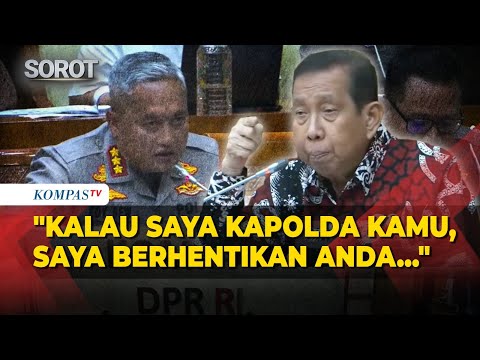 Sambil Tunjuk-Tunjuk! DPR Cecar Kapolresta Sleman Gegara Suami Bela Istri Dijambret Jadi Tersangka