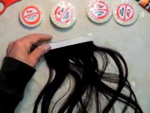 HOW TO MAKE A MACHINE WEFT TAPE IN HAIR EXTENSION...