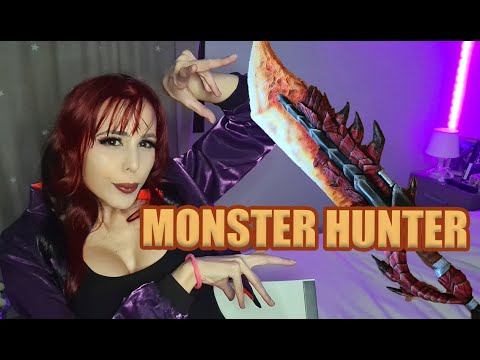 HOW TO DO MONSTER HUNTER SWORD |Kate Key cosplay TUTORIAL|