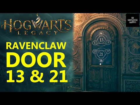 Hogwarts Legacy Ravenclaw Tower 13 21 Triangle Symbol Puzzle Door