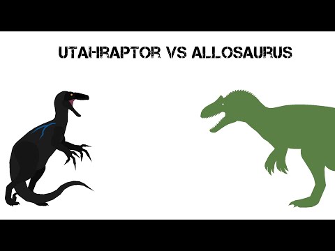 PFB season 1 episode 4: Utahraptor vs allosaurus
