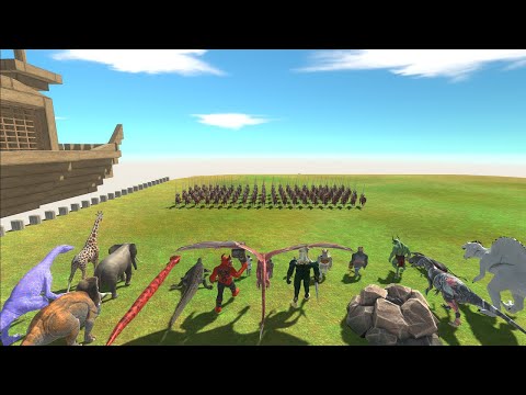 Top 3rd, 2nd Units From Each Faction VS Boss Armies [Similar Price] Animal Revolt Battle Simulator